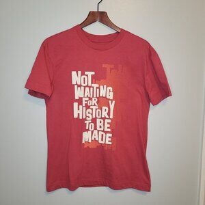 Black History Month Target Red Short Sleeve Graphic T-Shirt Unisex Size S NWT